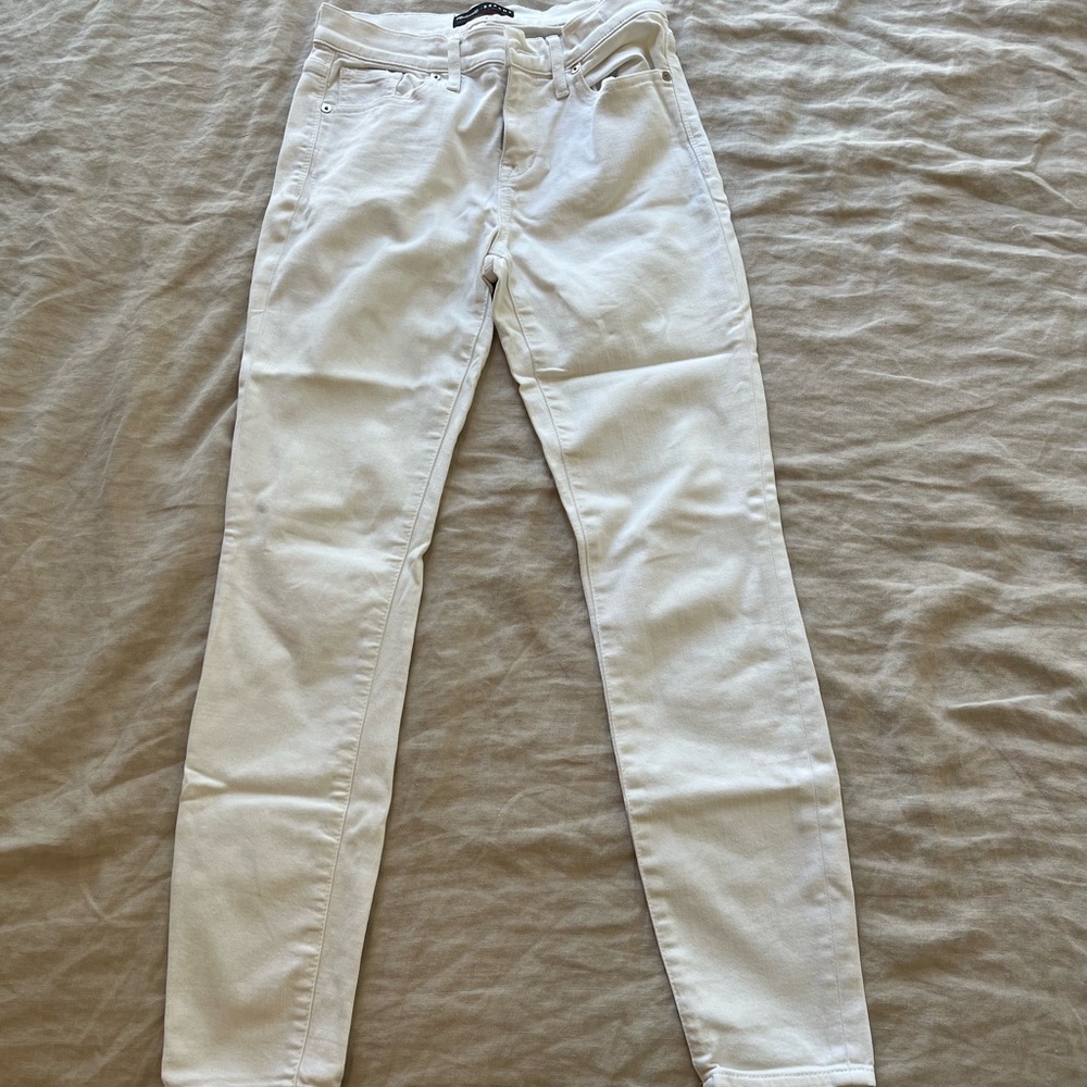 Madewell and Sézane Women's Off-White Skinny Jeans